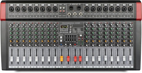 Mixer microfono canali - microfono, 18