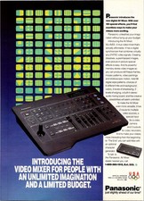Pubblicità stampa mixer video