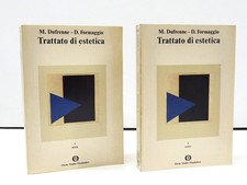 M. DUFRENNE; D. FORMAGGIO - TRATTATO DI ESTETICA (2 voll.) - Mondadori, 1981
