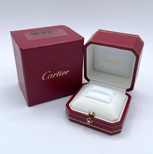 Cartier scatola anello ring