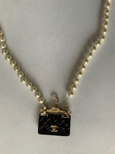 Collana chanel matelasse - collana, cc