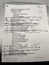 Tom morello set list - tom,