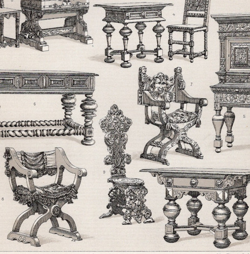 Arredamento europeo barocco - arredamento,