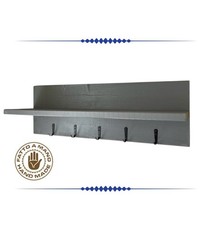 WOODEN WALL HANGER WITH SHELF