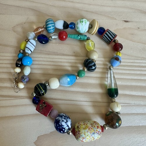 Collana perline vintage - vintage, 22