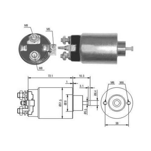 Elettromagnete ee1032q - elettromagnete, zm