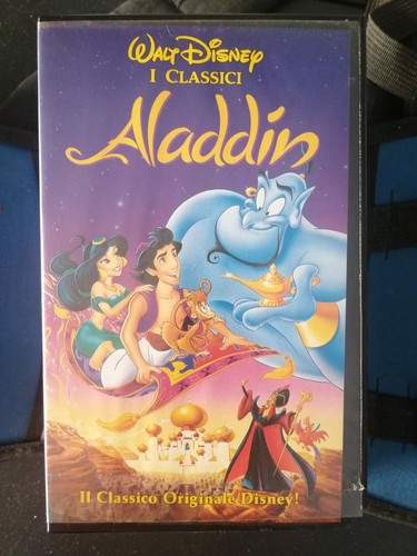 Vhs disney aladdin - aladdin,