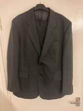 Tuta uomo Vertek grigio antracite motivo righe 2 pezzi taglia 42R 36X29