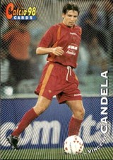 card calciatori cards calcio 98 1998 panini  # 59 Roma Candela