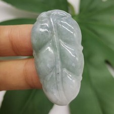 Foglie pendenti giada naturale