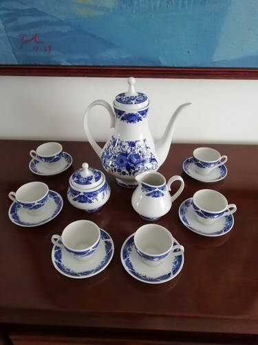 Servizio caffe porcellana - caffe',