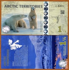 Territori artici, $ 1 1/2