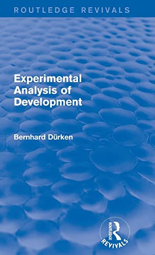 Experimental analysis - experimental, of