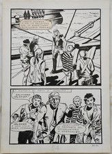 Milo MANARA tavola originale