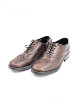 Scarpe Donna Frau In Vera Pelle Marrone N 37