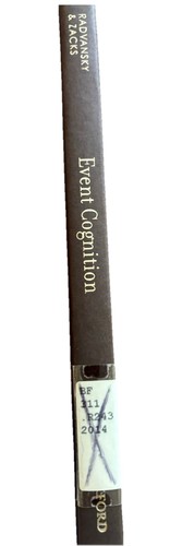 Event cognition gabriel a - cognition, by