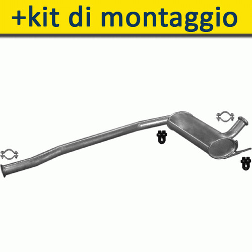 Silenziatore marmitta - silenziatore,