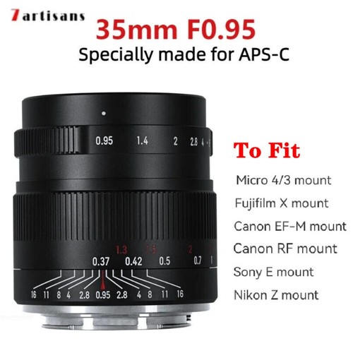 Artisans 95 aps c - f0.95, aps-c