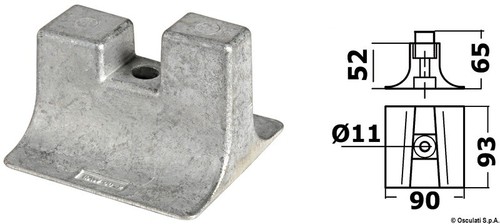 Osculati anodo piede - osculati,