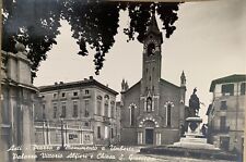 Cartolina Asti Piazza Monumento a Umberto Chiesa San Giuseppe  Palazzo Vittorio