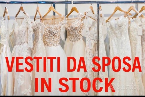 Vendo stock abiti sposa - da,