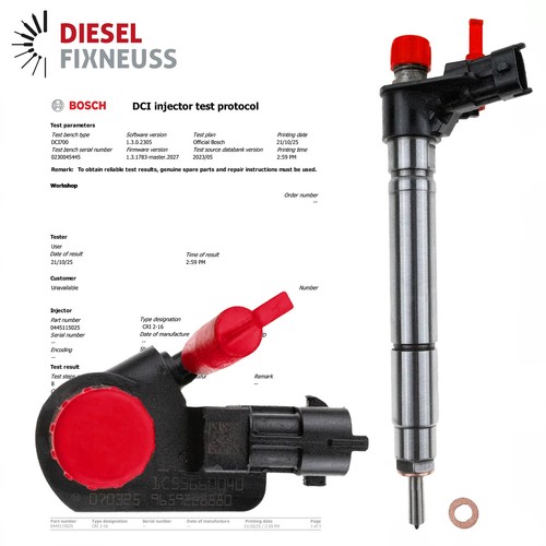 Iniettore common rail bosch - common,