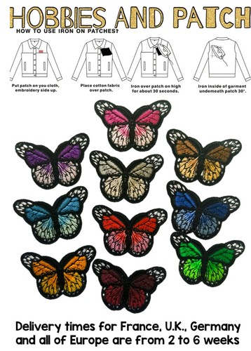 Patch farfalla farfallina - patch,