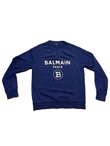 Felpa girocollo balmain paris - balmain,
