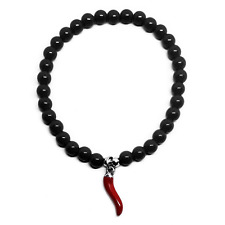 Bracciale con Corno Rosso