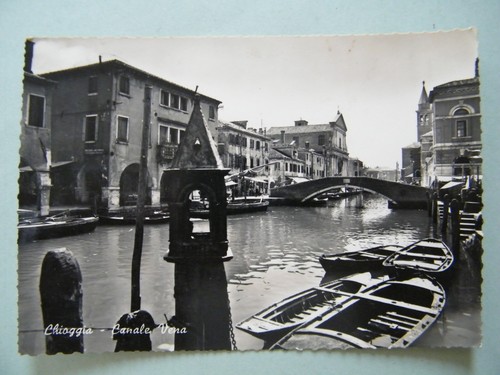 Cartolina chioggia - chioggia, (venezia)