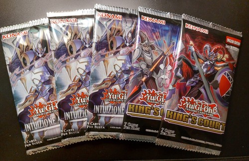 Yugioh lotto 5 bustine - yugioh, |
