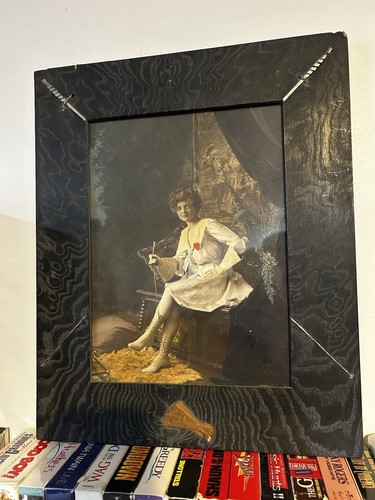 Antique theatrical woman - theatrical,