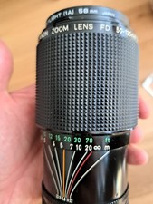 Obiettivo manuale zoom lens  Canon FD 50-135mm F3.5 - usato optimal conditions