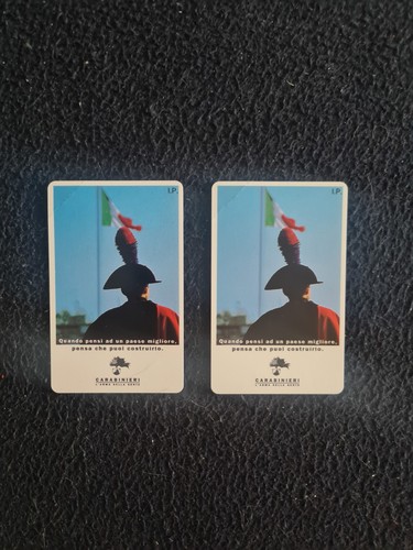 Schede telefoniche coppia - schede,