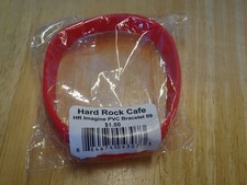 Hard Rock Cafe PVC bracelet