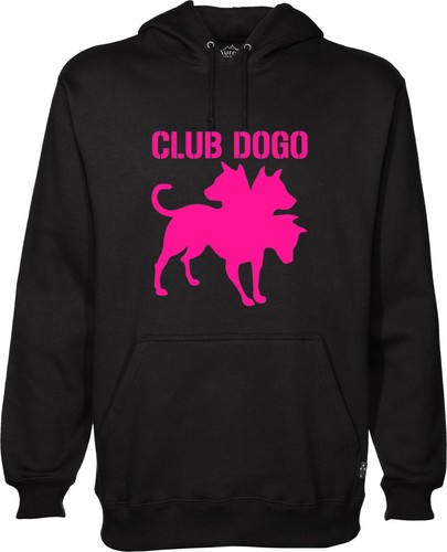 Felpa club dogo stampa rosa - dogo,