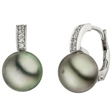 Orecchini Con Perle Di Tahiti