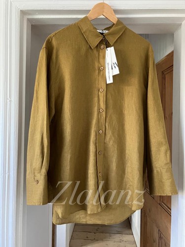 Camicia zara 100 - 100%, lino