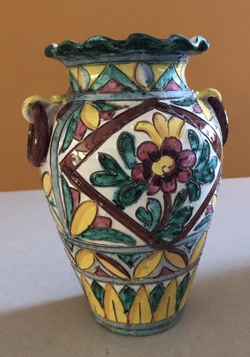 Vaso ceramica anfora vintage - ceramica,