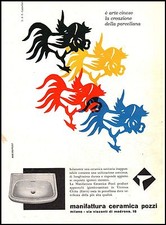 ADVERTISEMENT 1957 CERAMICS
