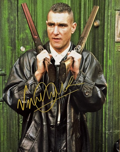 Foto firmata vinnie jones con - foto,