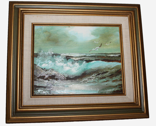Vintage angelo paesaggio - angelo,
