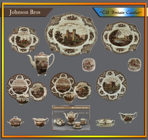 Johnson bros old - "old, britain