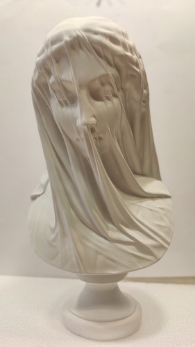 Buste vierge voilee de - la,