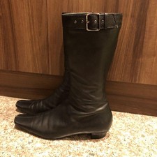 Stivali Gucci tacco GG Marmont