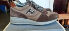 SNEAKERS HOGAN INTERACTIVE MARRONE PELLE+CAMOSCIO SHOE SHOES SCARPA 310 listino