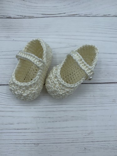 Merceditas ganchillo bebe - ganchillo,