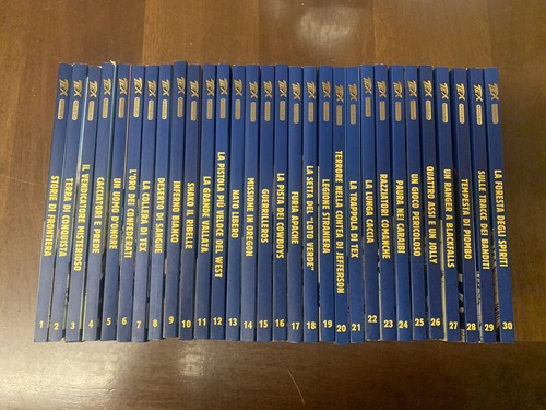 Tex gold serie completa - tex, 1/30