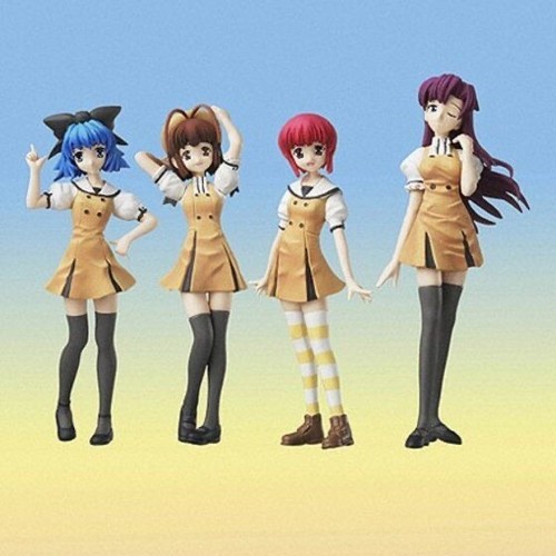 Set figure bandai moe la - set,