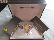 FERRARI FORMULA OROLOGIO UOMO WATCH 1987 CON SCATOLA E CERTIFICATI (revisionato)
